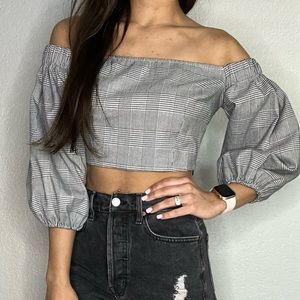 FOREVER 21 Crop Top Blouse
